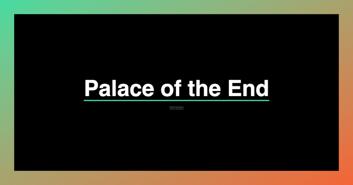 screen shot of the url