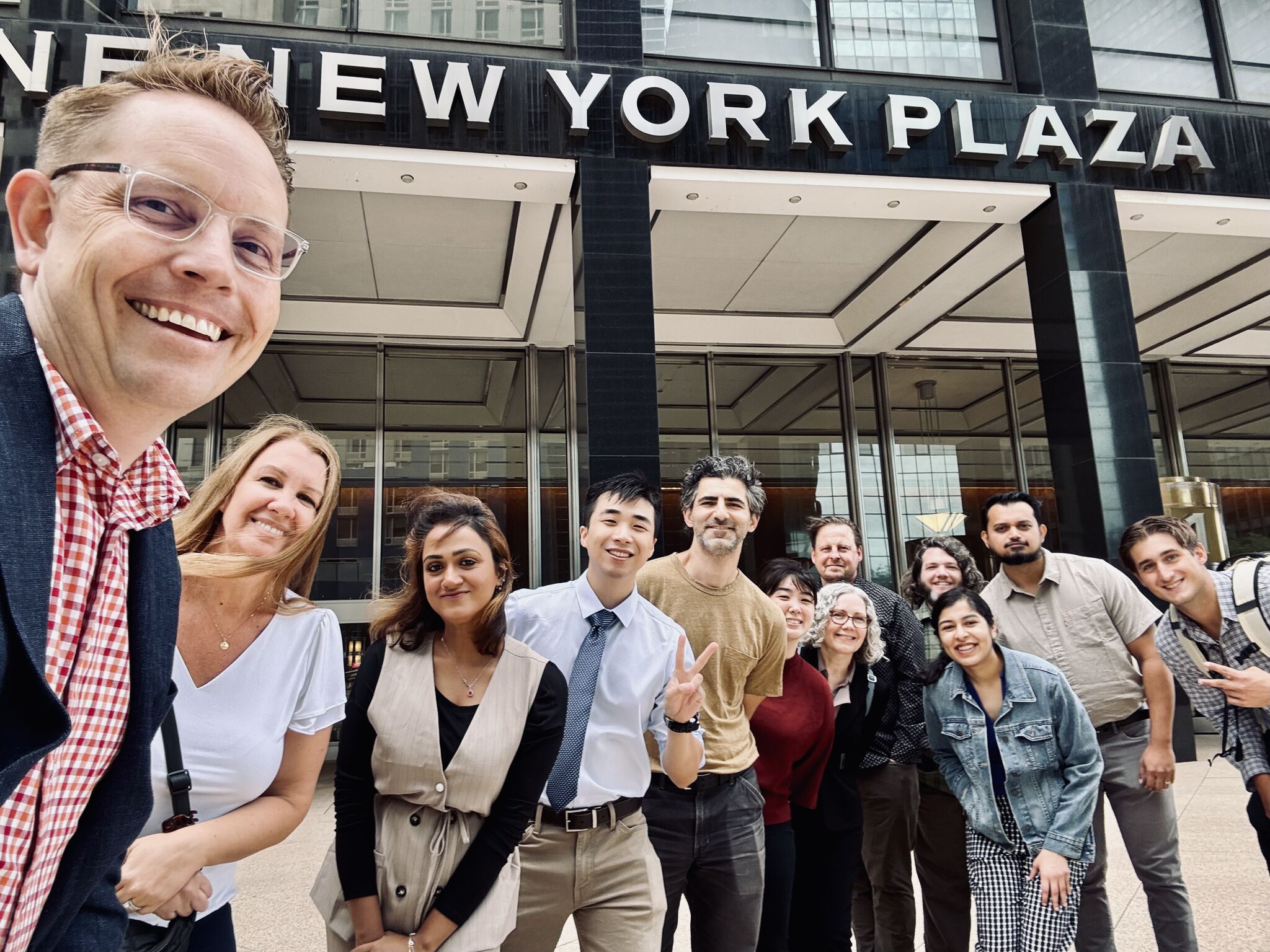 New York State's Human-Centered Design NYC crew together in the new office